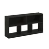 Furinno Daly 5-cube Horizontal 2 Tier Bookcase, Bookshelf, Storage Organizer, 47 Width