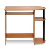 Furinno Easy Assembly Computer Desk, Light Cherry