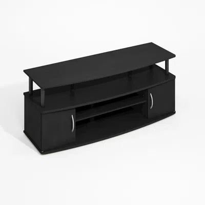 Furinno Jaya Large Entertainment Center Hold Up To 55-in Tv, Darkwood