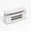 Furinno Jaya Large Entertainment Center Hold Up To 55-in Tv, White Wood