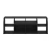 Furinno Jaya Large Media Console Table With Led For Tv Up To 65-inch, Americano