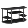 Furinno Jaya Simple Design Corner Tv Stand,