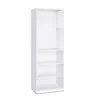 Furinno Jaya Simple Home 5-shelf Bookcase - White