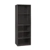 Furinno Jaya Simply Home 5-shelf Bookcase, Cc Espresso