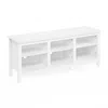 Furinno Jensen Tv Entertainment Center For Tv Up To 65 Inch, Solid White
