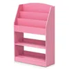 Furinno Kidkanac Magazine/bookshelf With Toy Storage, Pink
