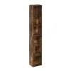 Furinno Luder 6-tier Open Shelf Bookcase, Amber Pine