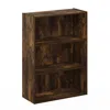 FURINNO PASIR 3-TIER OPEN SHELF, AMBER PINE