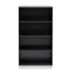 Furinno Pasir 4-tier Open Shelf, Espresso