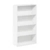 Furinno Pasir 4-tier Open Shelf, White