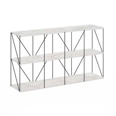 Furinno Rata 4 X 2 Industrial Multipurpose Flat Base Shelf Display Rack
