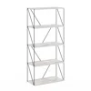 Furinno Rata 5-tier Industrial Multipurpose Flat Base Shelf Display Rack