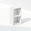Furinno Reed 2-tier Open Shelf Multipurpose Closet & Clothing Storage, Storage Organizer