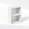 Furinno Reed 2-tier Open Shelf Multipurpose Closet & Clothing Storage, Storage Organizer