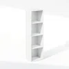 Furinno Reed 4-tier Open Shelf Multipurpose Closet & Clothing Storage, Storage Organizer