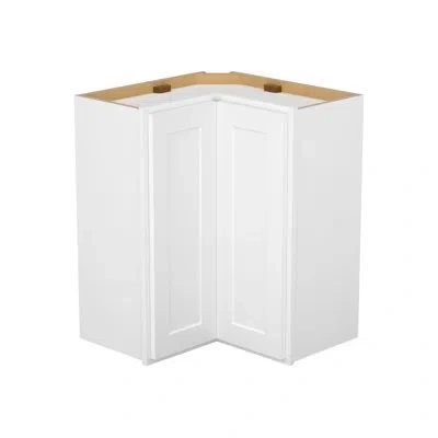 Furinno Shaker Wall Easy Reach Kitchen Cabinet, Ready To Assemble, 24 W X 30 H, White In Painted