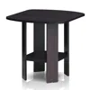Furinno Simple Design End/sidetable, Dark Walnut