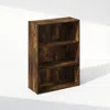 Furinno Simple Open Shelf, Bookcases, 3-tier, Amber Pine