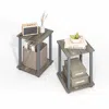 Furinno Simplistic End Table, Set Of Two, Grey Oak/grey In Gray