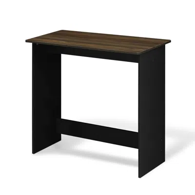 Furinno Simplistic Study Table, Columbia Walnut, 14035cwn In Brown