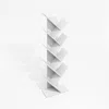 Furinno Tree Bookshelf 9-tier Floor Standing Tree Bookcase, Plain White