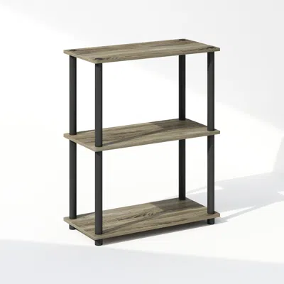 Furinno Turn-n-tube 3-tier Multipurpose Compact Display Rack, Shelving Unit, Bookcase
