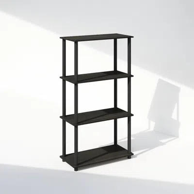 Furinno Turn-n-tube 4-tier Multipurpose Shelf Display Rack, Shelving Unit, Bookcase