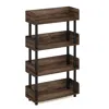 Furinno Turn-n-tube 4-tier Toolless Freestanding Multipurposes Display Rack