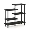 Furinno Turn-n-tube 5-tier Accent Display Rack, Espresso/black
