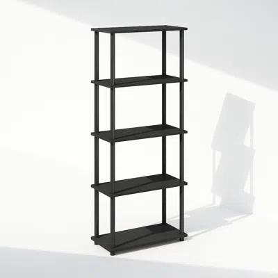 Furinno Turn-n-tube 5-tier Multipurpose Compact Display Rack, Shelving Unit, Bookcase