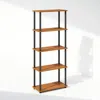 Furinno Turn-n-tube 5-tier Multipurpose Compact Display Rack, Shelving Unit, Bookcase