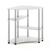 Furinno Turn-n-tube Space Saving Corner Desk With Shelves,