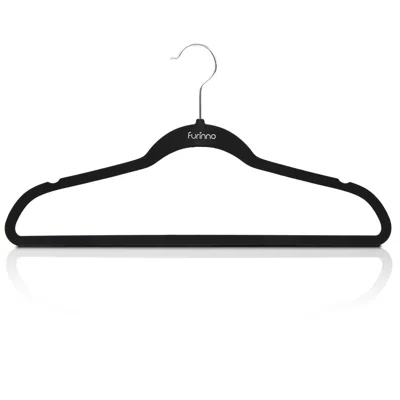 Furinno Velvet Suit Hanger, Pack Of 30 In Black