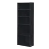 Furinno Wright 5-shelf Bookcase, Cinnamon Cherry