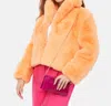 Furious Fur Martha Jacket In Sherbet In Beige
