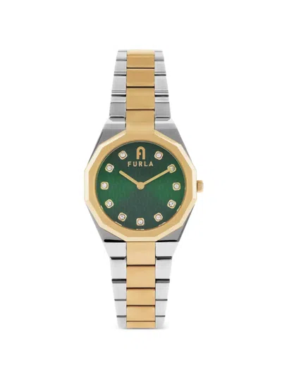 Furla 1927 35mm Watch In Green