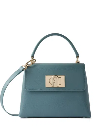 Furla 1927 Arch Tote Bag In Blue