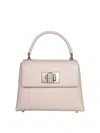 Furla Top Handle In Leather Color Ballerina In Light Pink