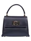 Furla 1927 Black Leather Bag In Black