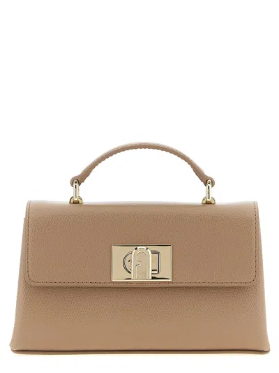 Furla 1927 Crossbody Bags Beige In Brown