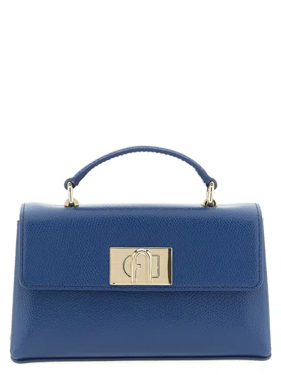 Furla 1927 Crossbody Bags Blue In Purple
