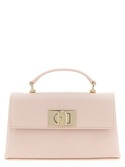 Furla 1927 Crossbody Bags Pink In White
