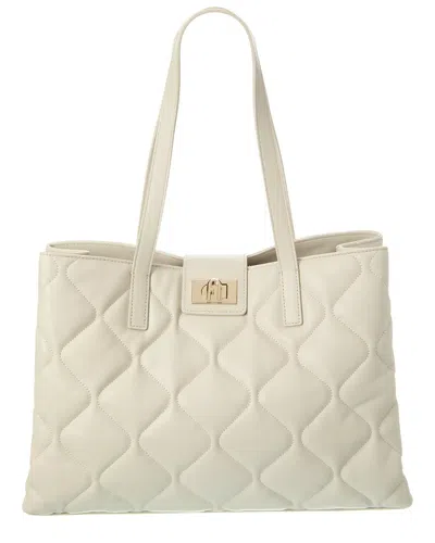 Furla 1927 Tote Bag In White