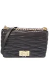 Furla 1927 Leather Crossbody In Black