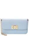 Furla 1927 Leather Mini Bag In Blue