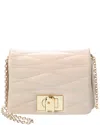 Furla 1927 Leather Mini Bag In White