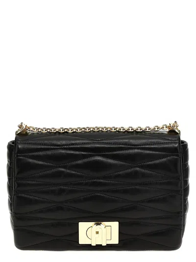 Furla 1927 M Crossbody Bag In Black