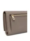Furla 1927 M Metallic-plaque Zip-around Wallet In Brown
