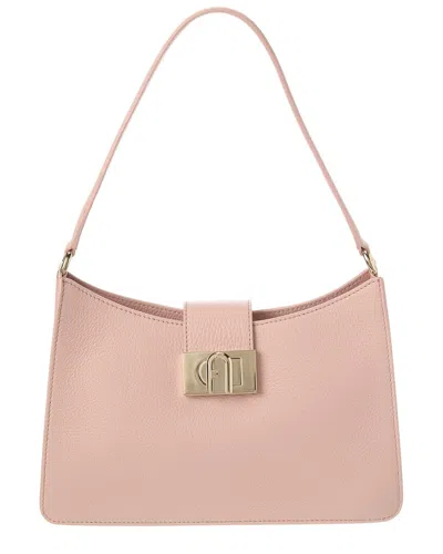 Furla 1927 Leather Shoulder Bag In Pink