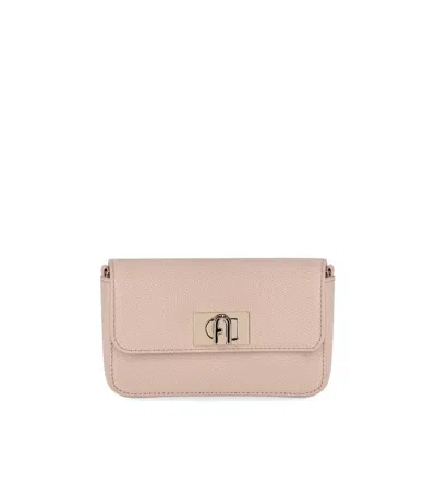 Furla 1927 Mini Ballerina Crossbody Bag In Pink